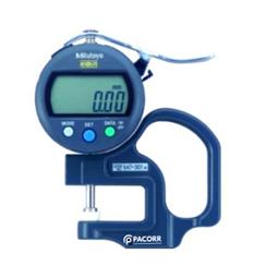 Digitalni Merač Debljine: 0 – 10 mm, Najmanja podela: 0,01 mm (Mitutoyo)