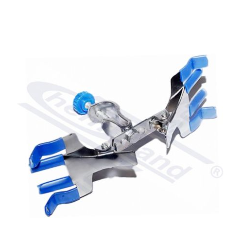 Dupla hvataljka za birete sa mufom hromirana, Chemland