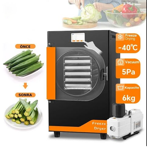 LIOFILIZATOR Vakuumska sušara za zamrzavanje 6kg, MEGA SOLUTION