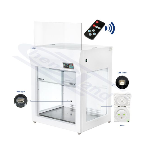 Laminarna stona komora CJ1DZ - HEPA sa UV lampom i IR daljinskim upravljačem, CHEMLAND