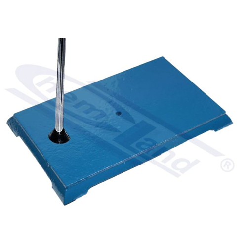 Metalni stativ na ploči 200×140 sa držačem 10×600