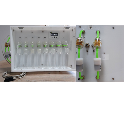 Osmokanalni dvolinijski mikrokontrolerski uzorkivač ambijentalnog vazduha sa PT senzorima – TIP 5G 8D_V1_PT