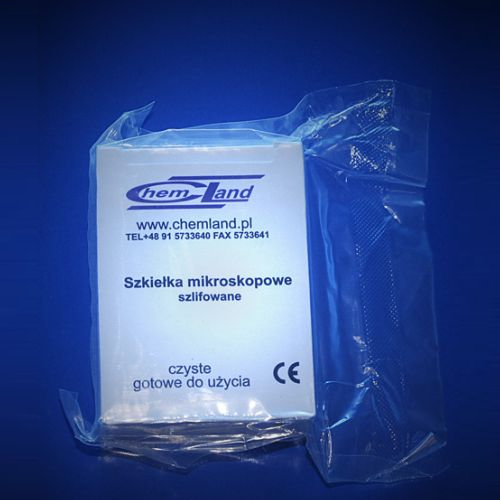 Predmetno staklo brušene ivice 76x25x1, 50/1 pakovanje, CHEMLAND