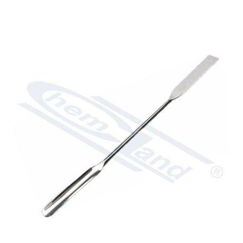 Špatula zaobljena za uzokovanje praškastih materija, dužine 130 mm