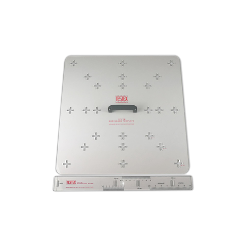 TF178 Šablon i skala za merenje skupljanja i rastezanja – Precizno merenje promene dimenzija tkanina