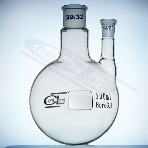 Tikvica DVOGRLA Okruglo Dno 2000ml 29/32 and 14/23