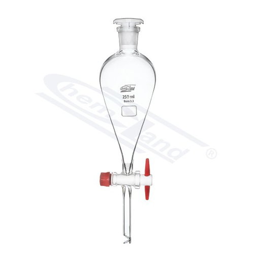 Levak za odvajanje po Squibbu, 100 ml, PTFE slavina – Chemland