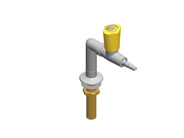 Laboratorijski gasni ventil sa bočnim izlazom CENA NA UPIT