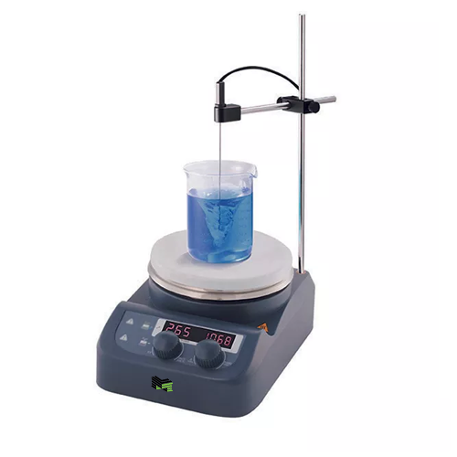 Magnetna mešalica sa grejnom pločom HMS-280-Pro, 3L, 200–1500 rpm, MEGA SOLUTION