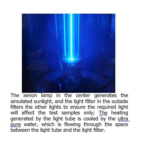 TF422 Tester postojanosti na svetlost i vremenske uslove sa vodenim hladjenjem