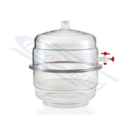 Vakuum eksikator PC/PC,&nbsp; različitih prečnika , sa poklopcem, CHEMLAND