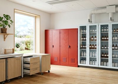 ORMARI ZA ČUVANJE HEMIKALIJA detalj